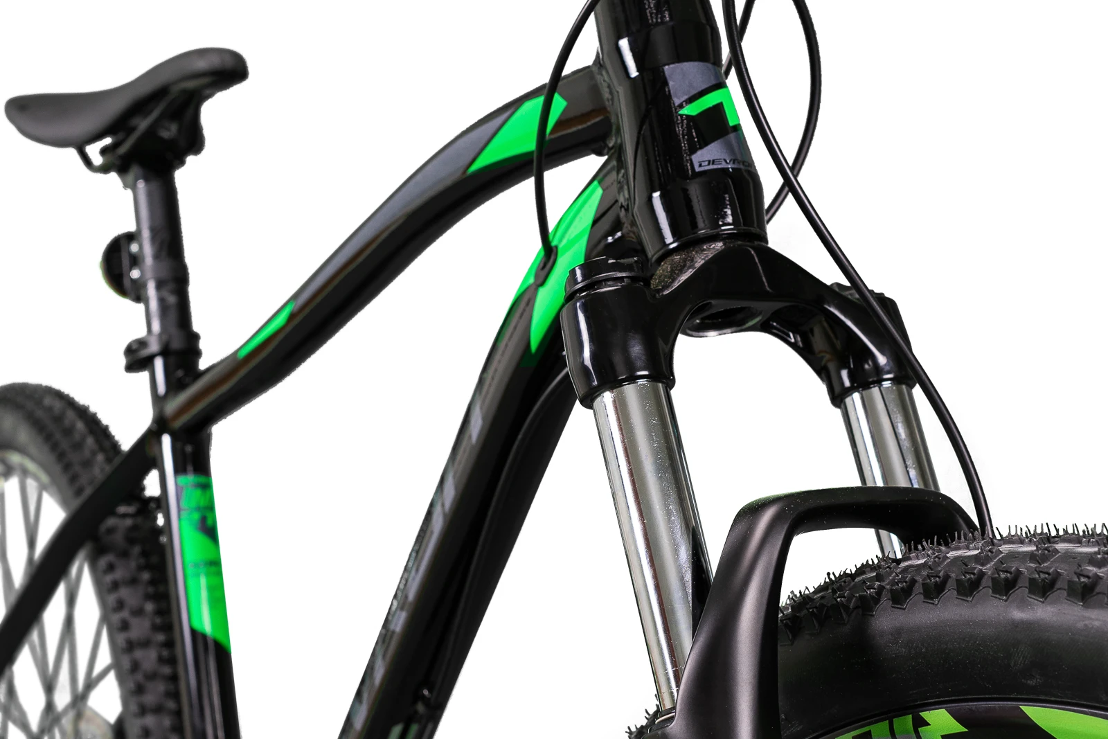 4. Bicicleta Mtb Devron Riddle 2023 RM1.7 - 27.5 Inch, M, Negru-Verde
