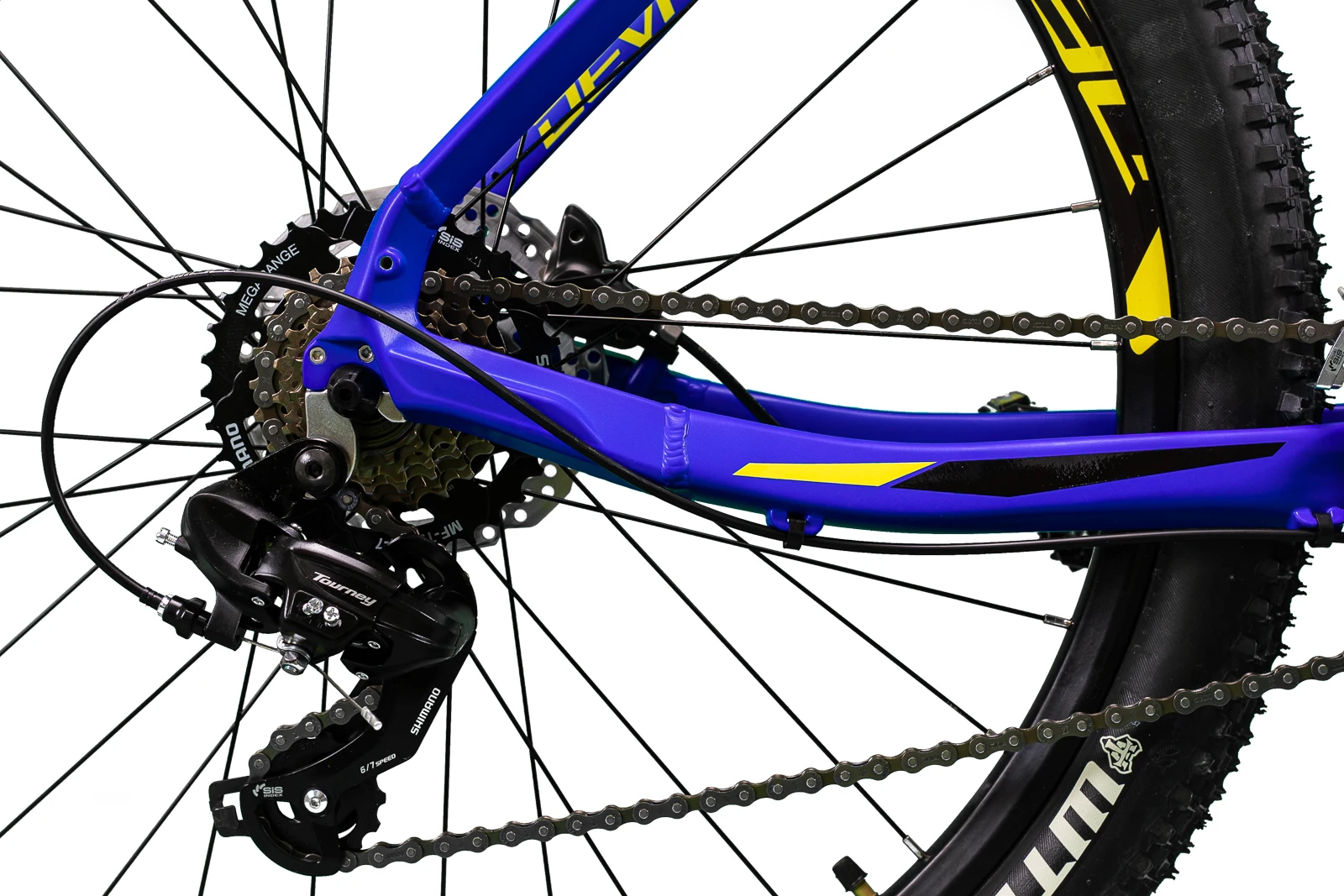 6. Bicicleta Mtb Devron Riddle 2023 RW0.7 - 27.5 Inch, S, Albastru