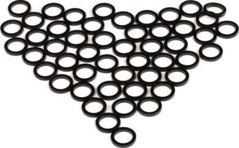 1. Crush Washer - 8 Mm, Black