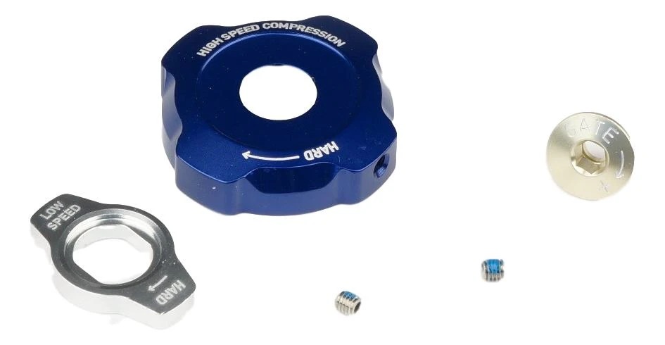 1. Knob Kit, Compression Damper, Mission Control - 2012 Lyrik/totem