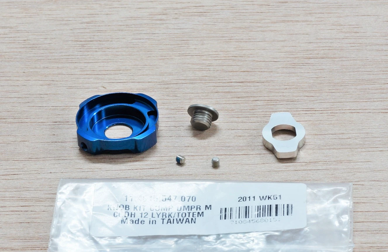 2. Knob Kit, Compression Damper, Mission Control Dh 2012 Lyrik/totem
