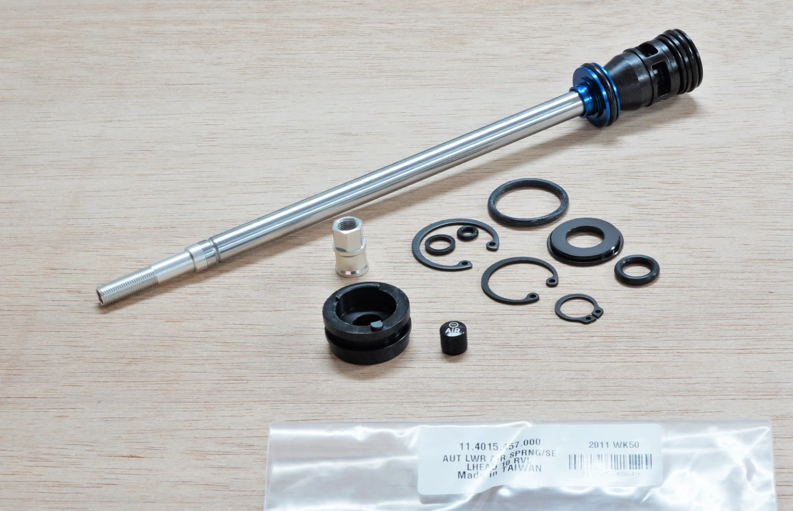 2. Lower Air Spring Assembly, Air U-turn - 2010 Revelation - 140 mm