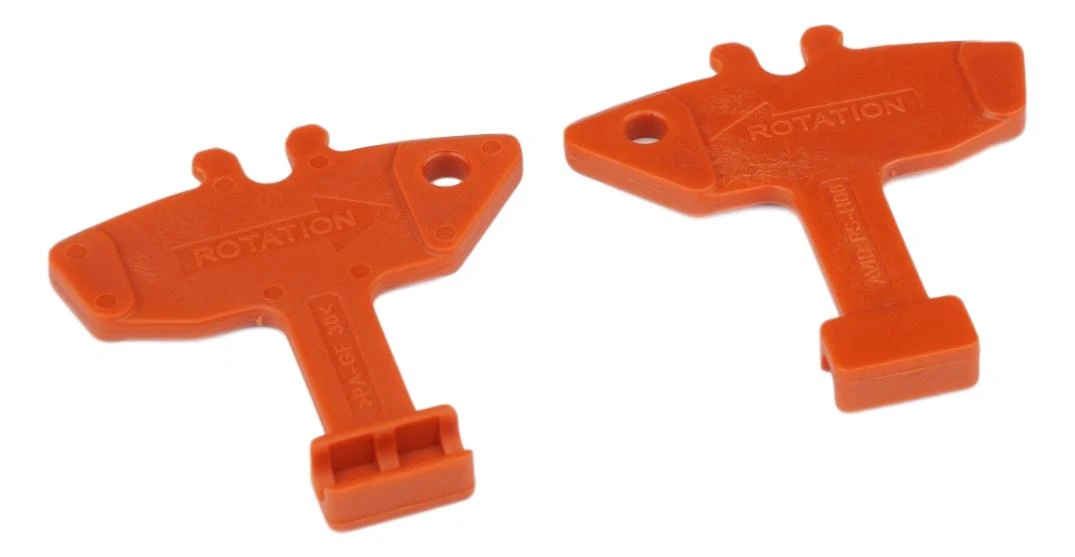 1. Pad Spreader Tool, Juicy Caliper - Orange