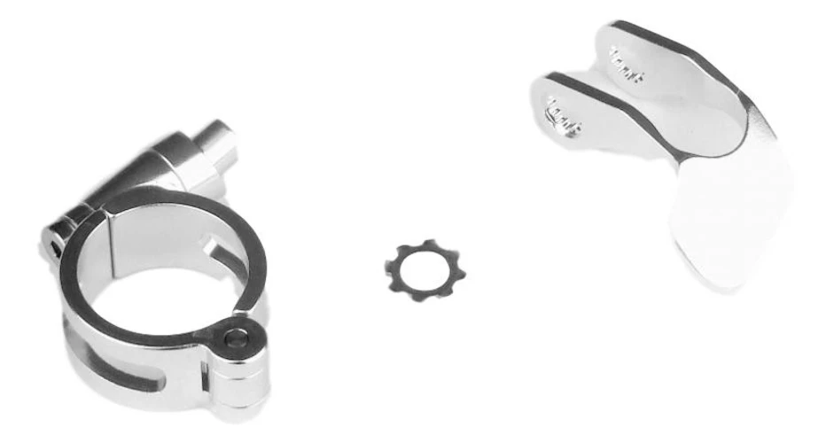 1. Pushloc Right Horizontal Clamp, Lever Assy - Silver