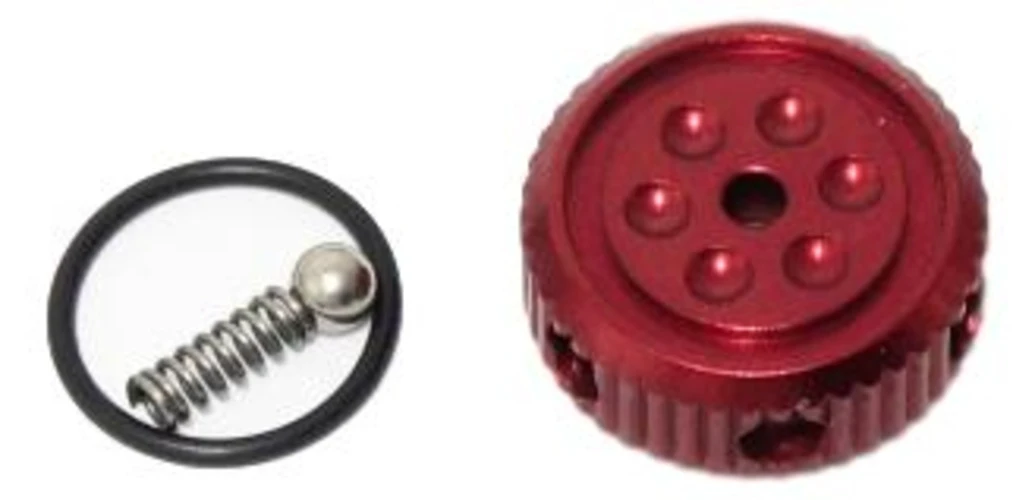 1. Rebound Adjust Knob Kit - 2009-2010 Vivid - Red