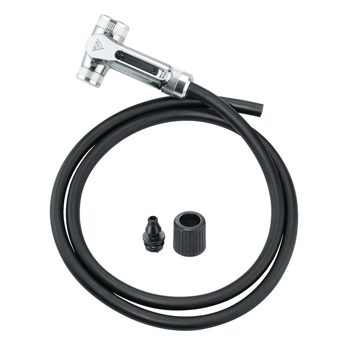 1. Furtun Pompa Podea Topeak Twinhead Dx Tth-Dx01 - L 110 cm, Negru