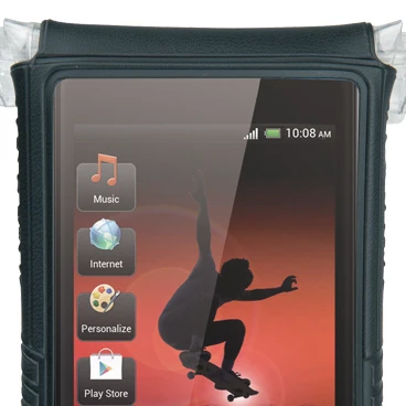 4. Husa Smartphone Bicicleta Topeak Drybag 4, Negru