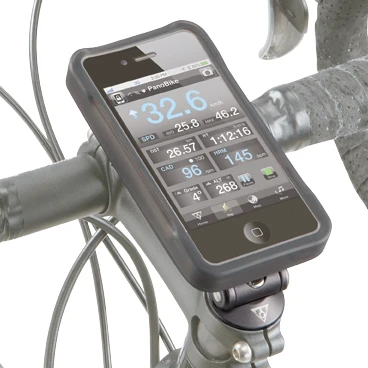 6. Husa Smartphone Bicicleta Topeak Ridecase Iphone 4, Negru