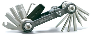 6. Set Scule Compacte Bicicleta Topeak Mini 18+, Tt2518-07, Argintiu