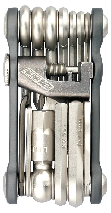 5. Set Scule Compacte Bicicleta Topeak Mini 18+, Tt2518-07, Argintiu