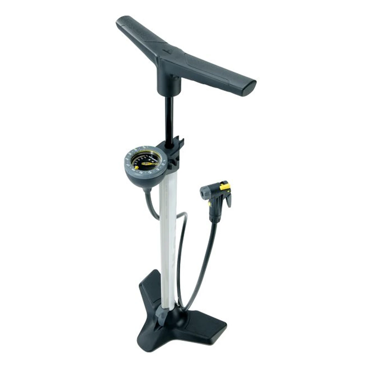 1. Pompa Podea Bicicleta Topeak Joeblow Race, Alb-Negru