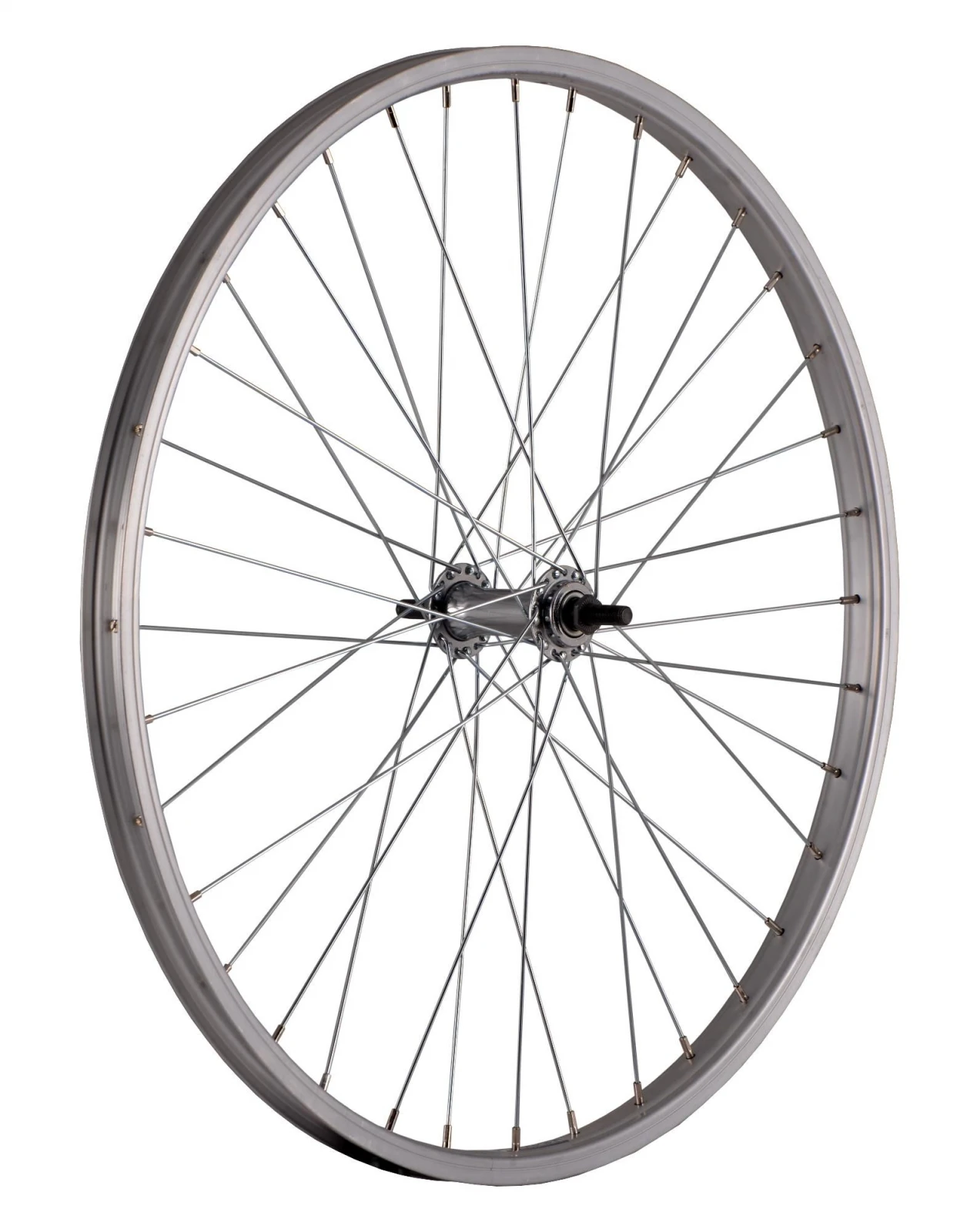 4. Roata Fata Bicicleta Cerurim 24 Inch, 507 x 21, Argintiu