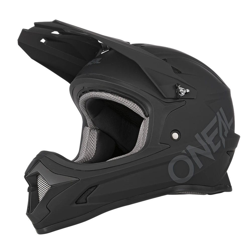 1. Casca Ciclism Integrala Copii O'Neal Sonus Solid - 48-50 Cm, M, Negru