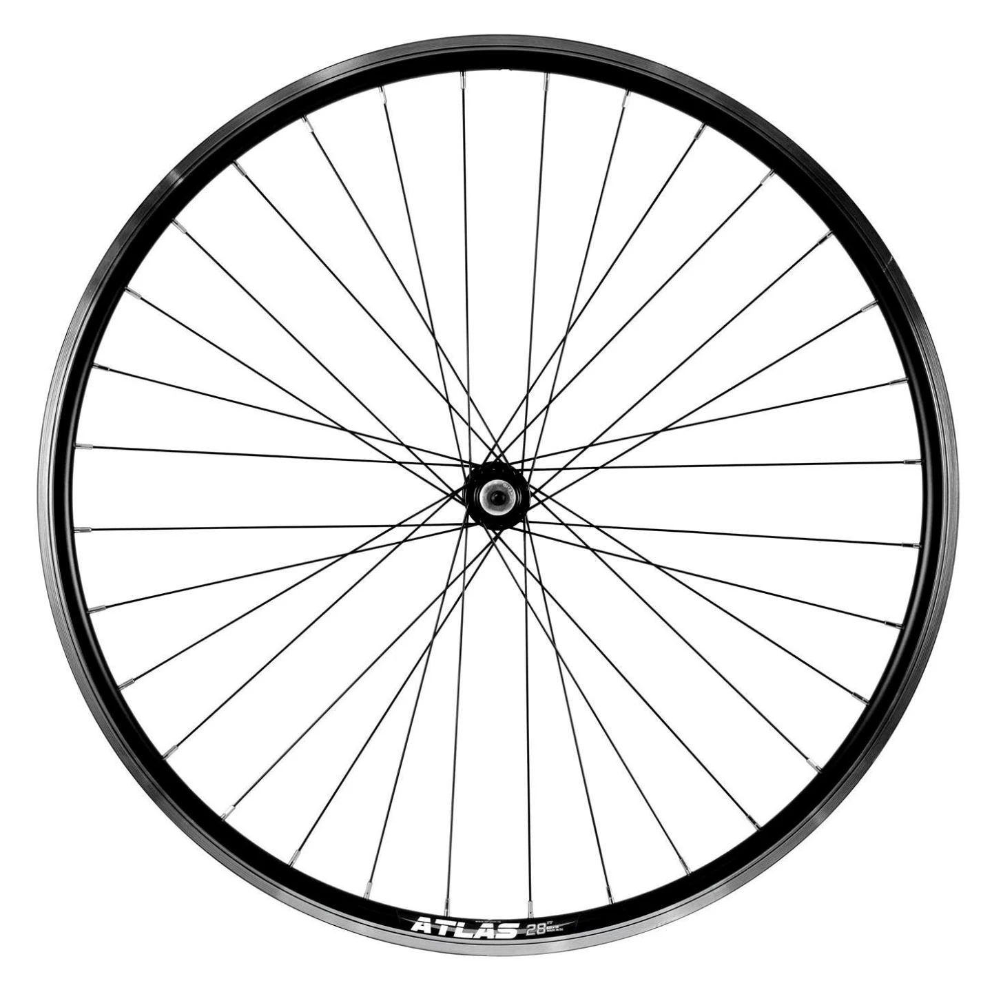 1. Roata Fata Bicicleta Cerurim - 28 Inch, 32H, Butuc Quando Kt-A15F, Negru