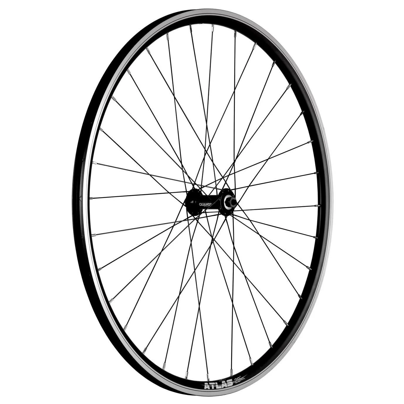 2. Roata Fata Bicicleta Cerurim - 28 Inch, 32H, Butuc Quando Kt-A15F, Negru