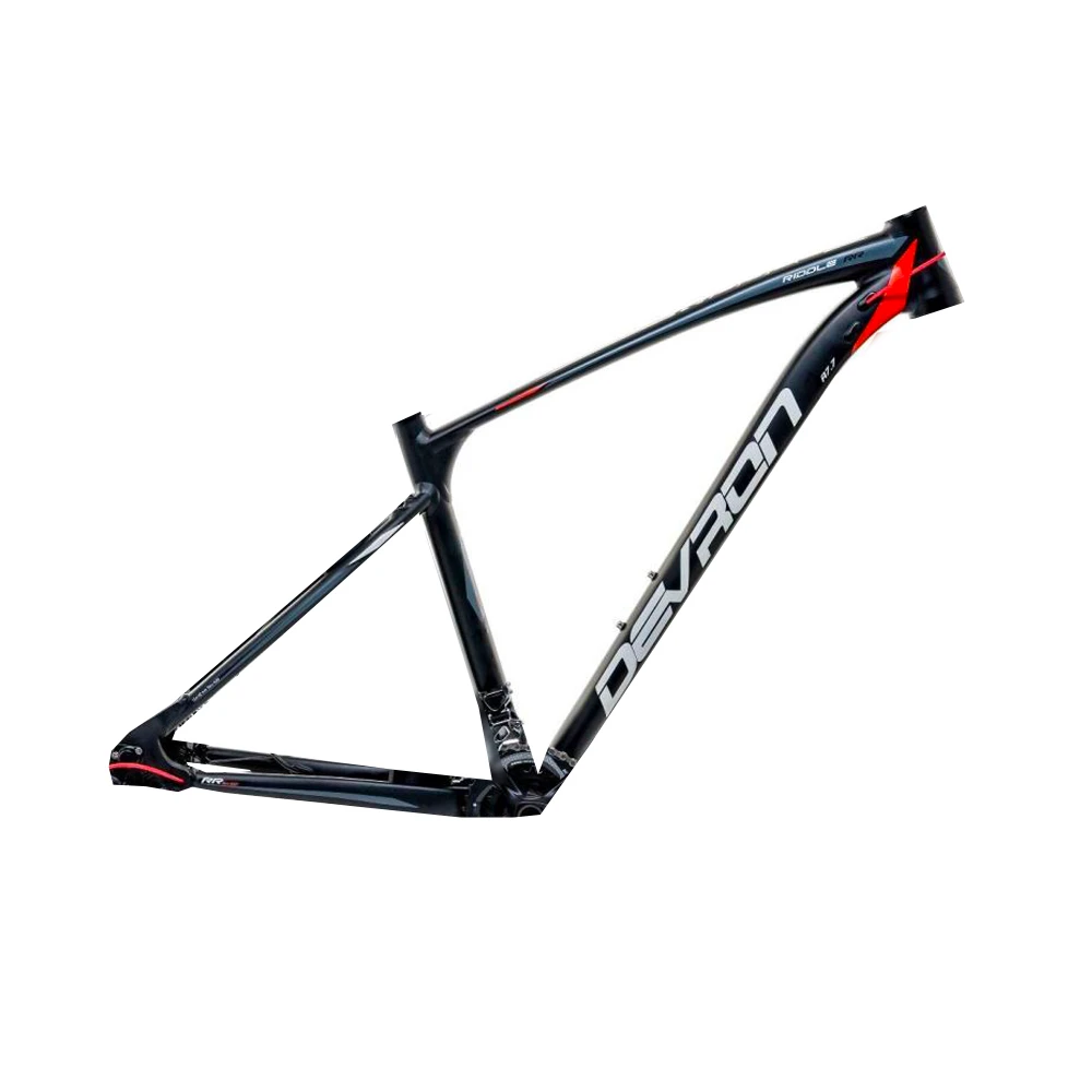 1. Cadru Bicicleta Devron Riddle Race R7.7 - M, 457 Mm, Negru-Gri