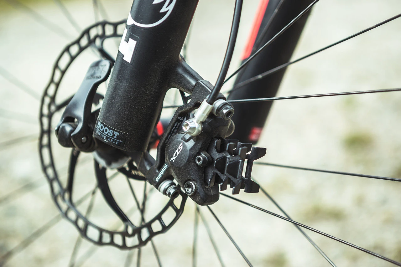 2. Placute Frana Disc Bicicleta Fibrax Ash947F - Negru