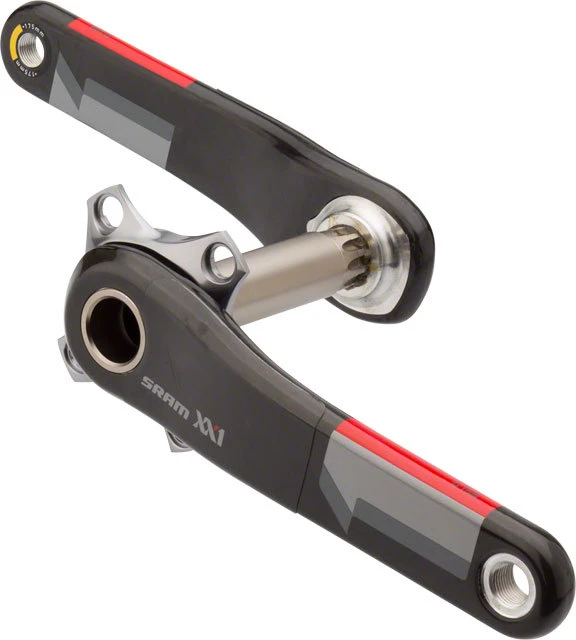 1. Brate Pedaliere Sram Xx1 Bb30 Q-Factor - Brat 175 Mm, Negru
