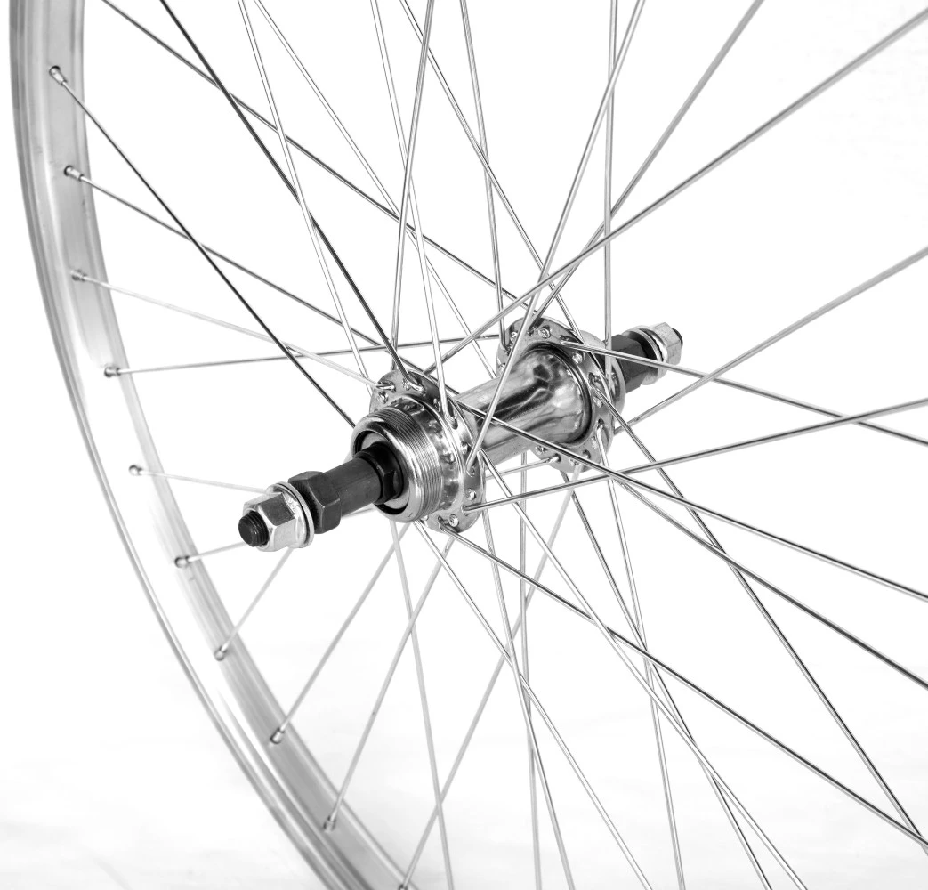 3. Roata Spate Bicicleta Cerurim 24 Inch, 36H, 507 x 21, Argintiu