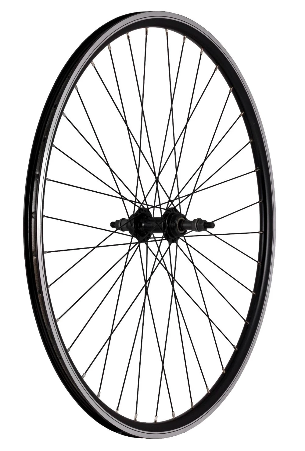 2. Roata Spate Bicicleta Cerurim, Janta Dubla - 28 Inch, 36H, 622 x 18, Negru