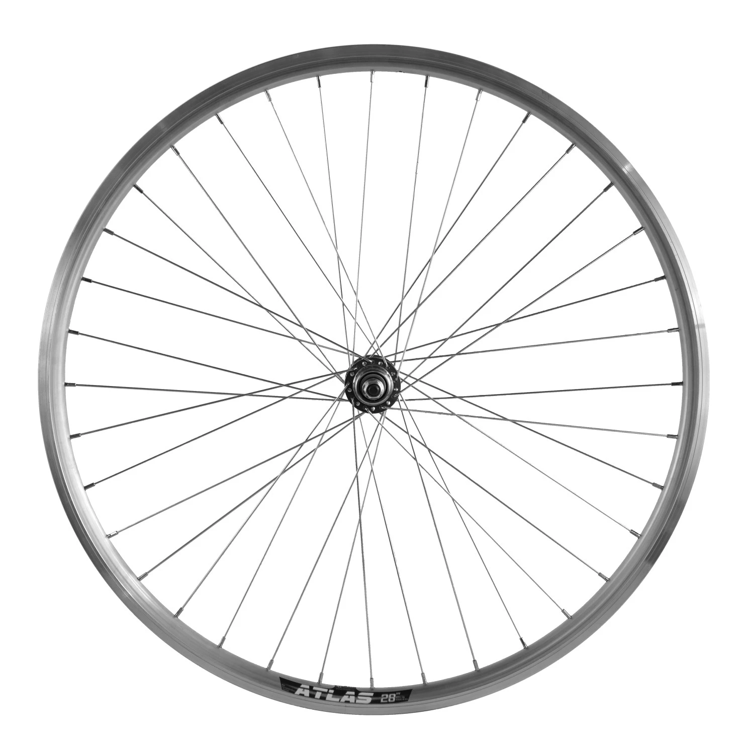 1. Roata Spate Bicicleta Cerurim, Janta Dubla Atlas - 28 Inch, 36H, 622 x 18