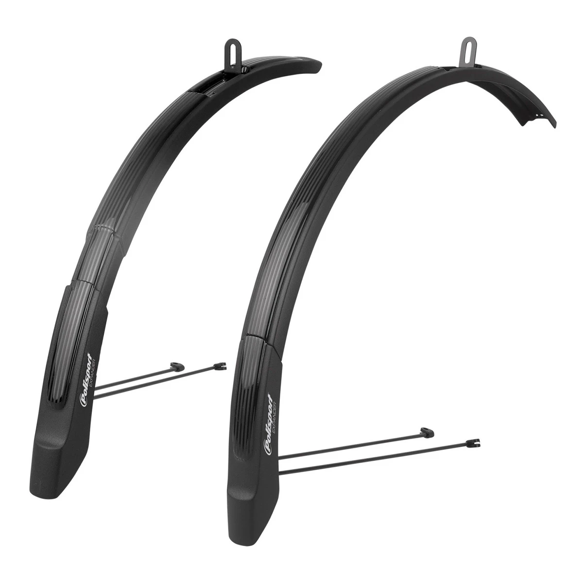 1. Set Aparatori Noroi Polisport Expander city trekking 51 - 26-28 Inch, Negru