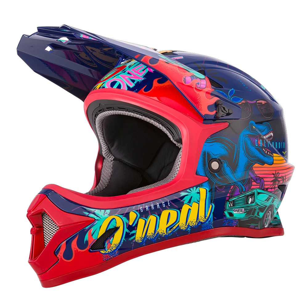 1. Casca Integrala Copii O'Neal Sonus Rex - 51-52 cm, L, Multicolor