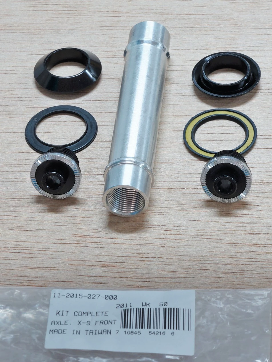 2. Kit Complete Axle X-9 Front - Black