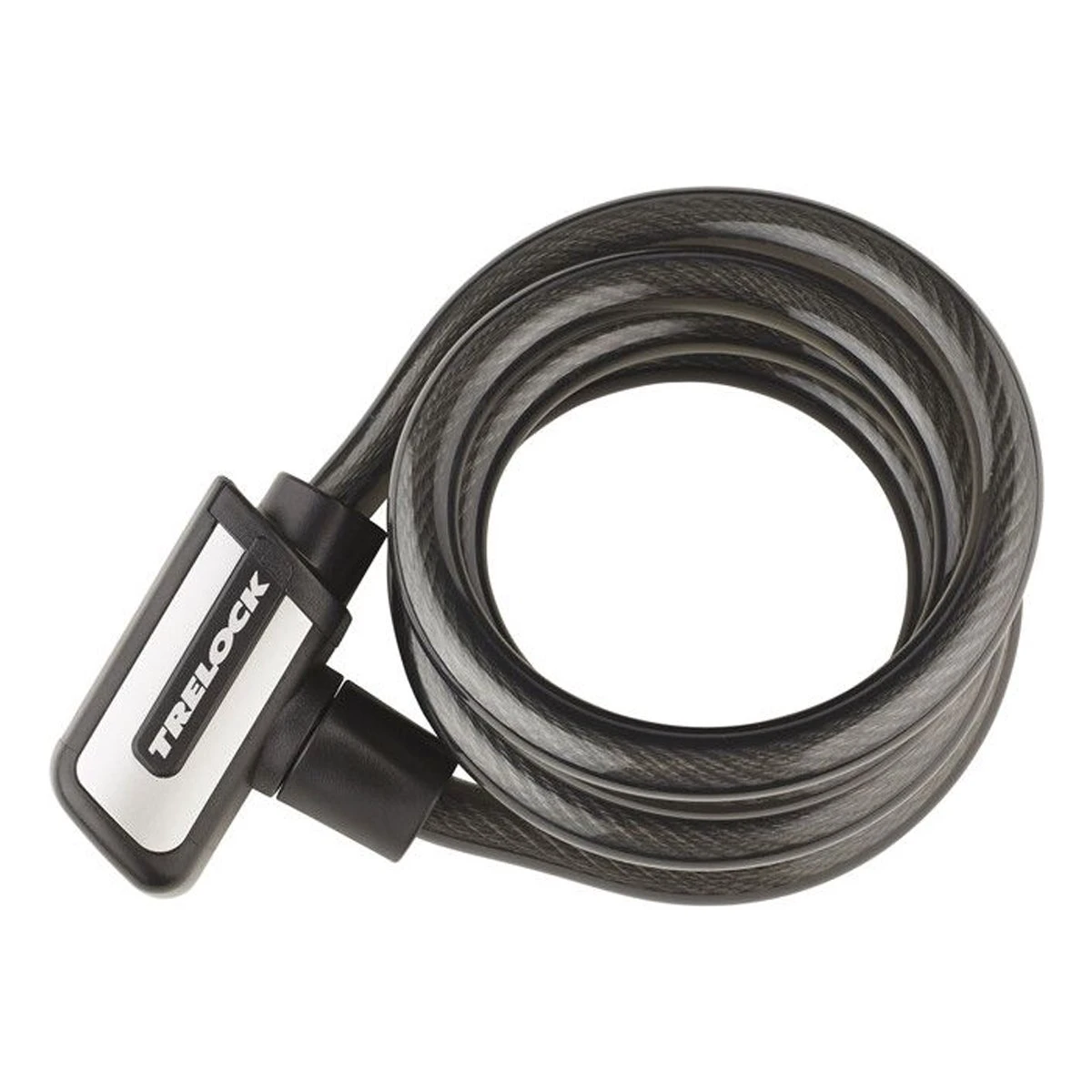 1. Antifurt Bicicleta Trelock S3 Silver Line - Negru