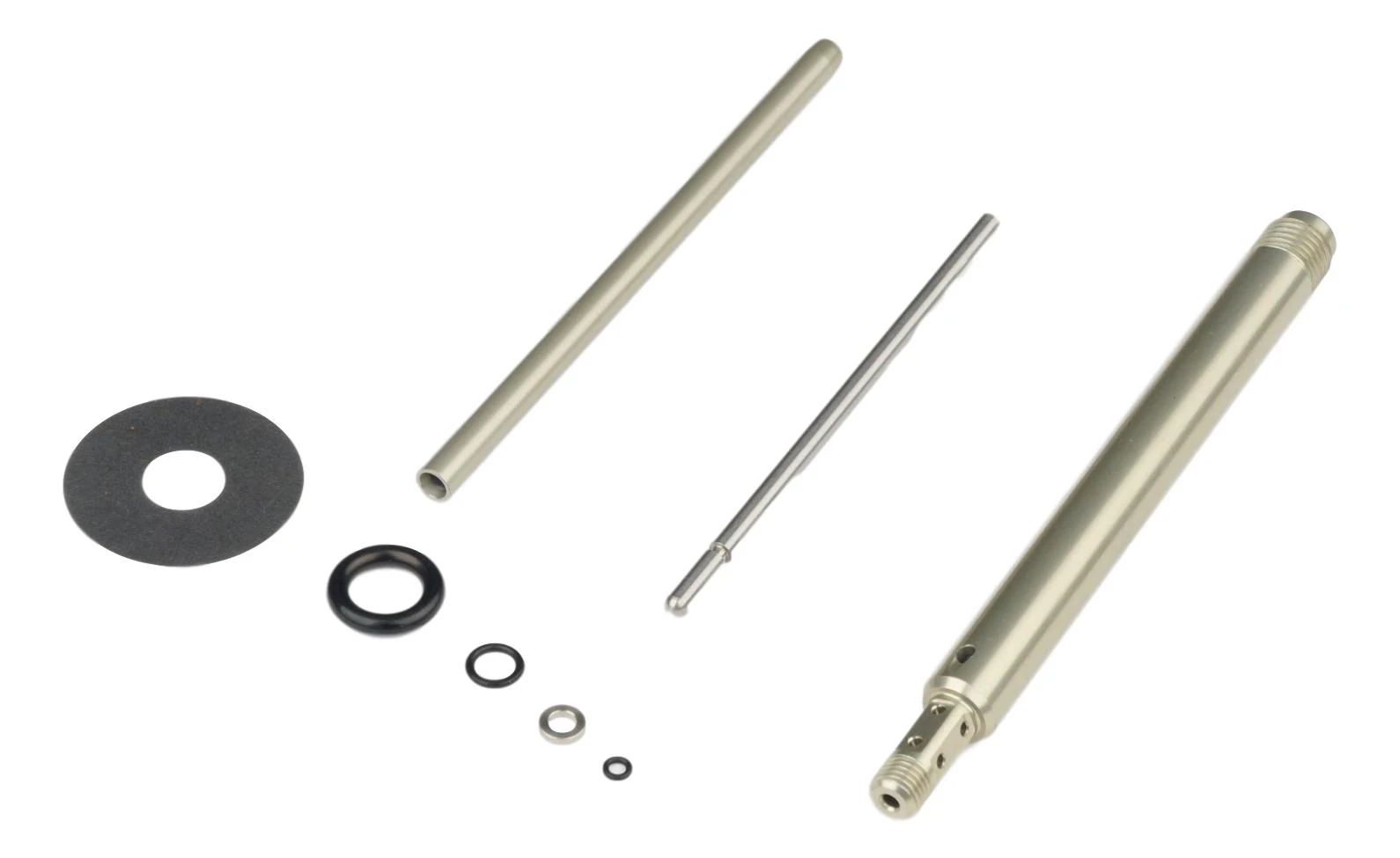 1. Shaft, Adjuster Rod Kit, Monarch Rt3/Rt/R - 222 x 66, Silver