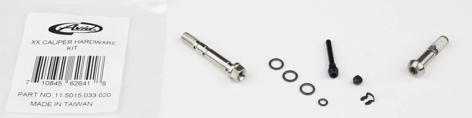 2. Xx/Xxwc Caliper Hardware Kit - Silver