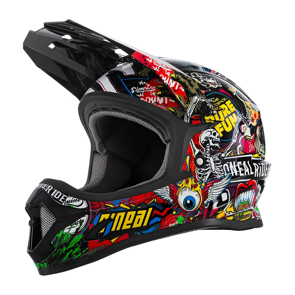 1. Casca Integrala Copii O'Neal Sonus Crank - 48-50 Cm, M, Multicolor