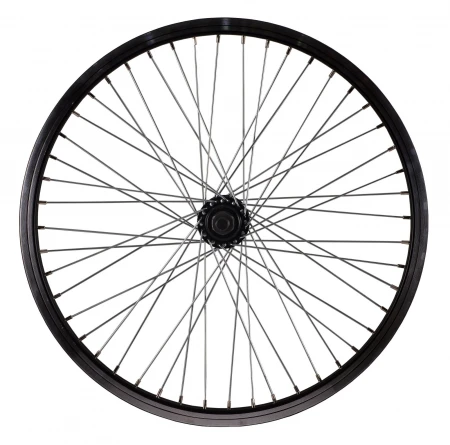 1. Roata Fata Bicicleta Cerurim, Janta Simpla Bmx Othin, 406X25, 20 inch, Negru