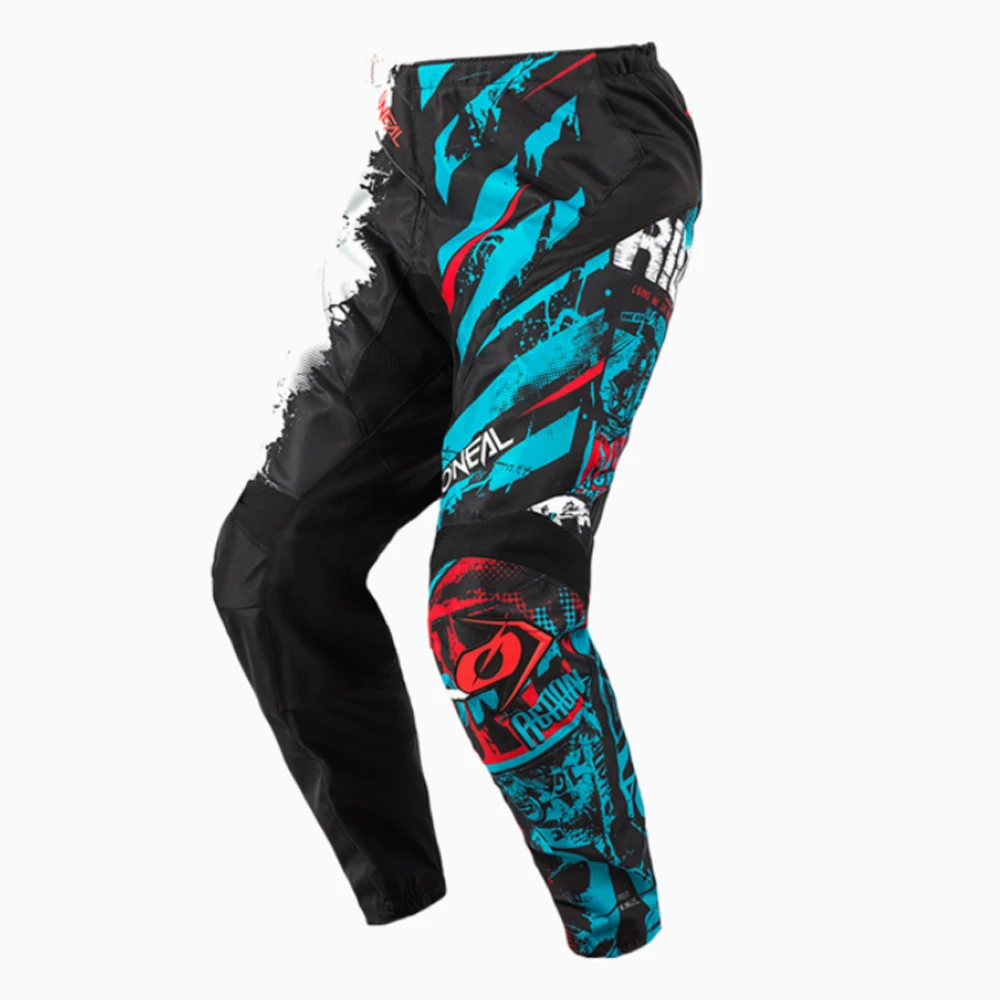 1. Pantaloni Ciclism Copii O'Neal Element Ride - 22 (5/6), Negru-Albastru