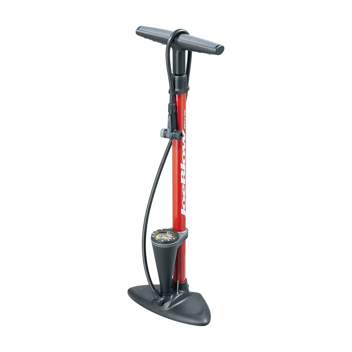 1. Pompa Podea Bicicleta Topeak Joeblow Maxhp Tjb-M2R-07 - Rosu-Negru, Cu Manometru