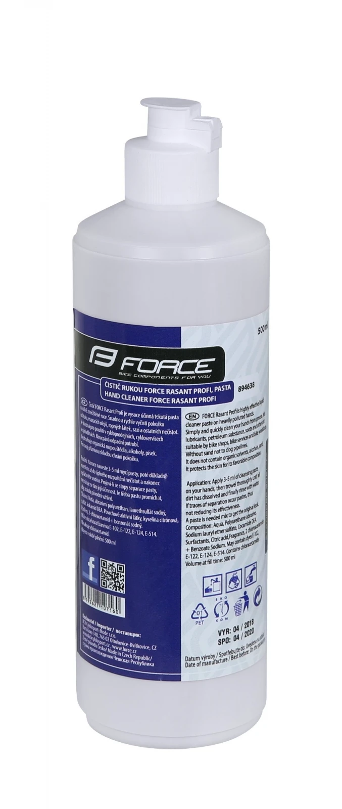 1. Solutie Force Rasant Profi pentru maini, 500mL