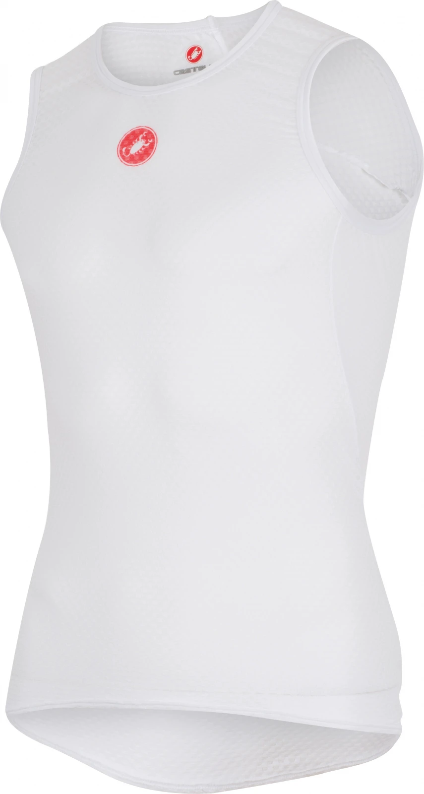 1. Bluza corp fara maneci Castelli PRO Issue, Alb, XL