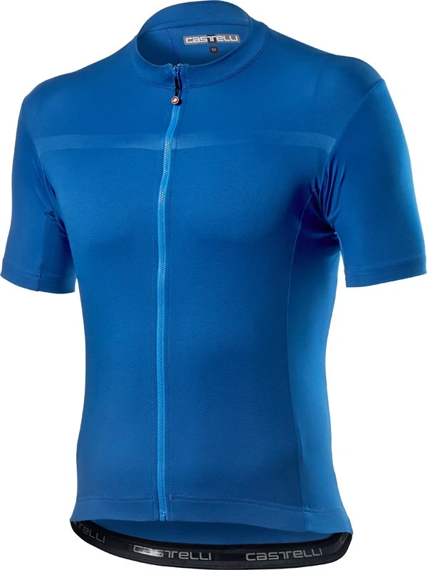 1. Tricou cu maneca scurta Castelli Classifica, Albastru, XL