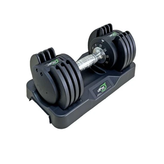 1. Gantera Reglabila Dhs 5012 - 12 Kg, Negru