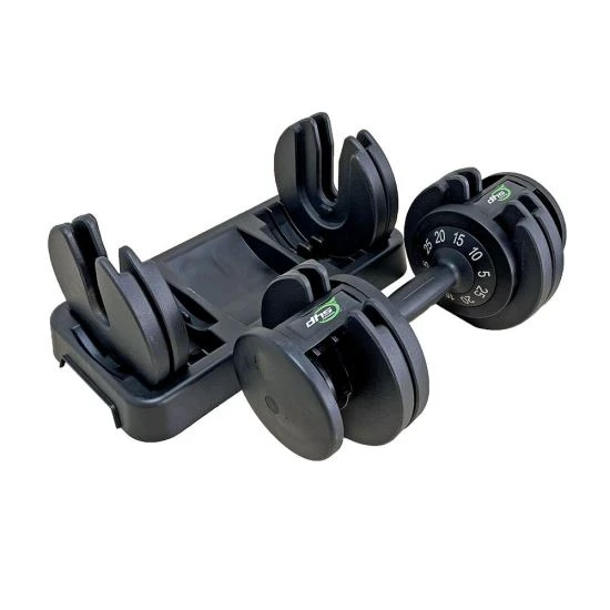1. Gantera Reglabila Dhs 5017 - 25 Kg, Negru