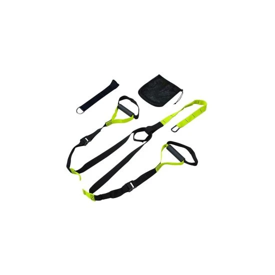 1. Sistem Trx Bodytrainer Home - Negru-Verde