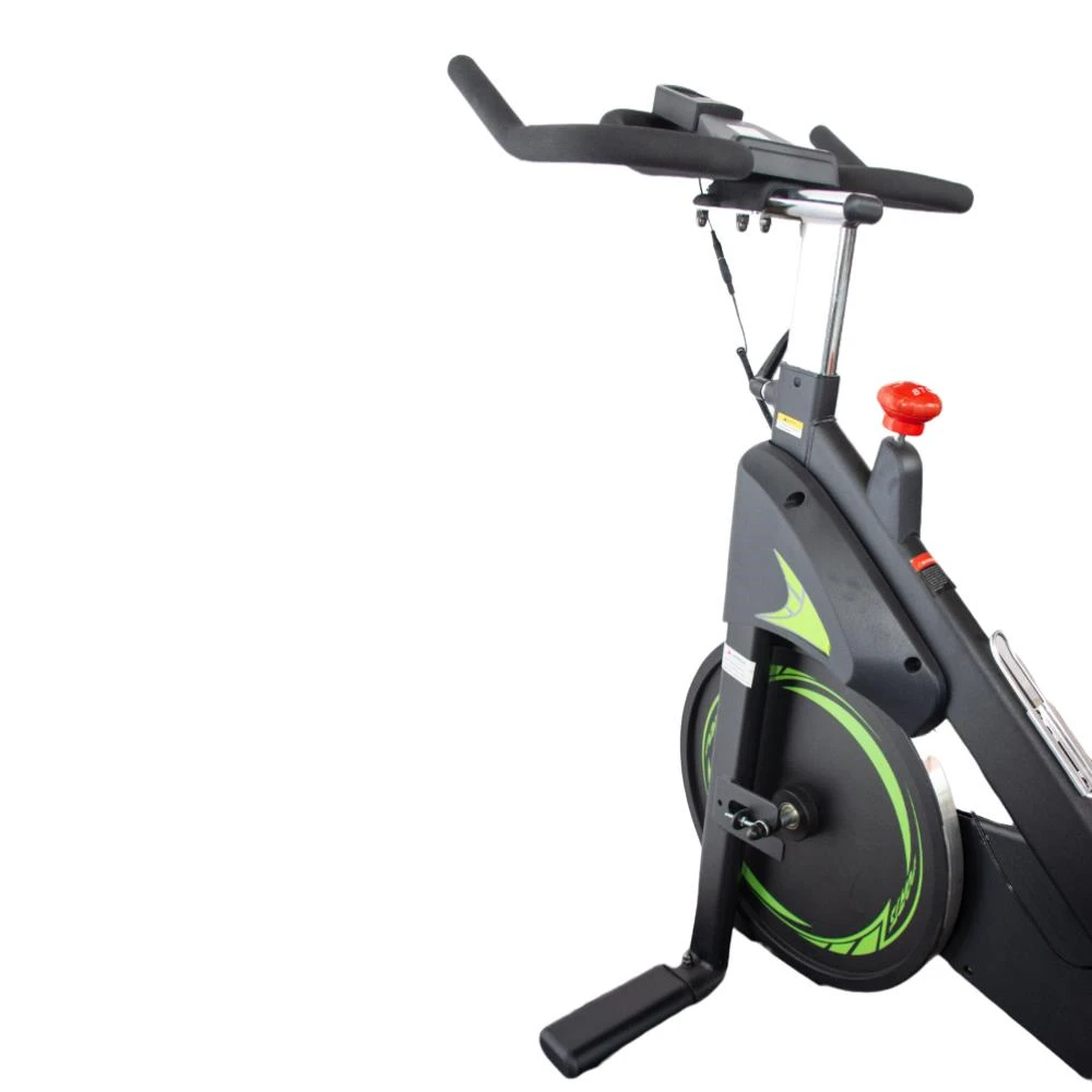 11. Bicicleta Fitness Spin Bike Dhs 2101 - Negru-Verde