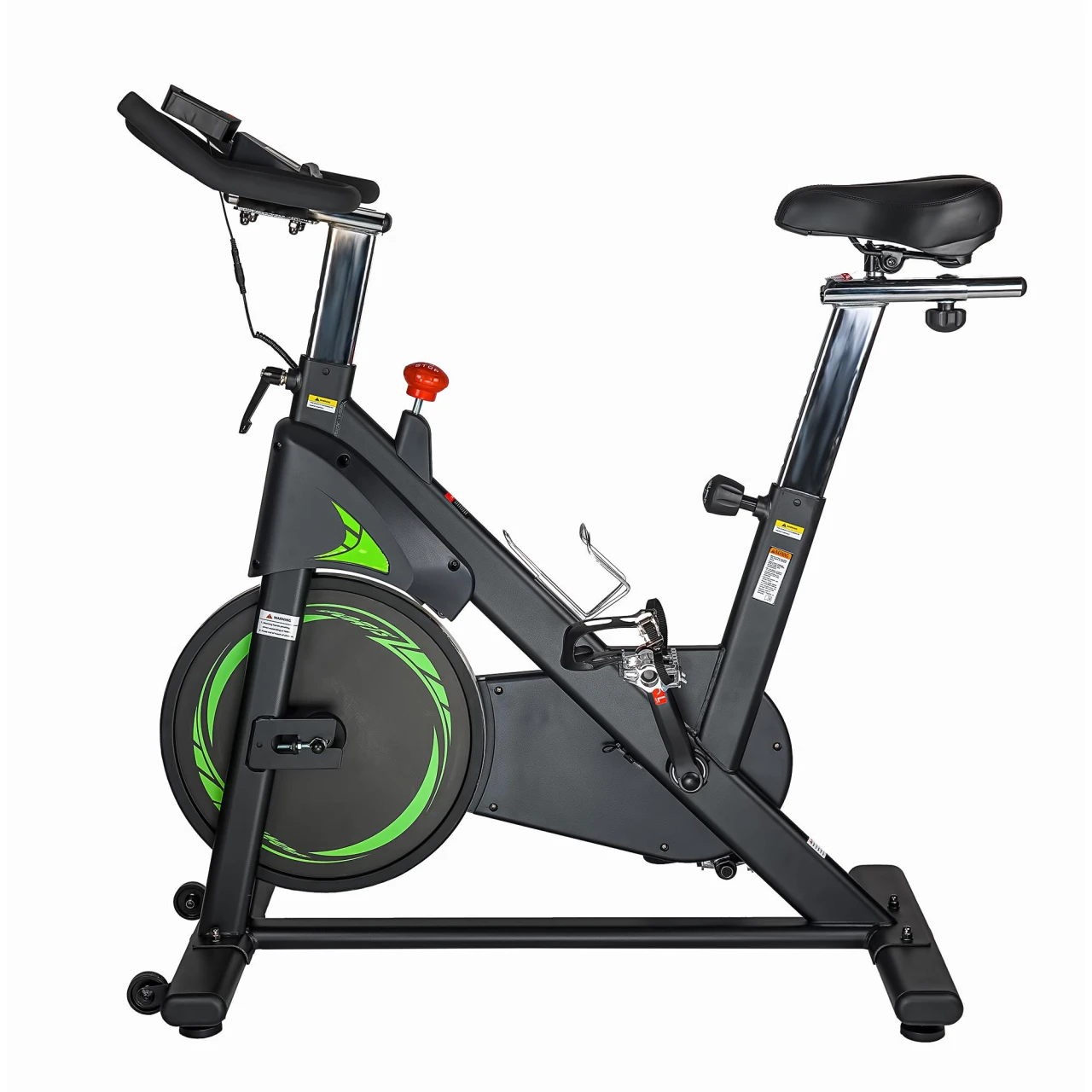 2. Bicicleta Fitness Spin Bike Dhs 2101 - Negru-Verde