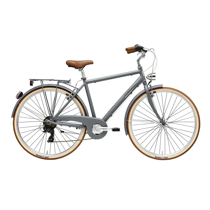 1. Bicicleta Adriatica Retro Man 28 Gri Mat 550mm