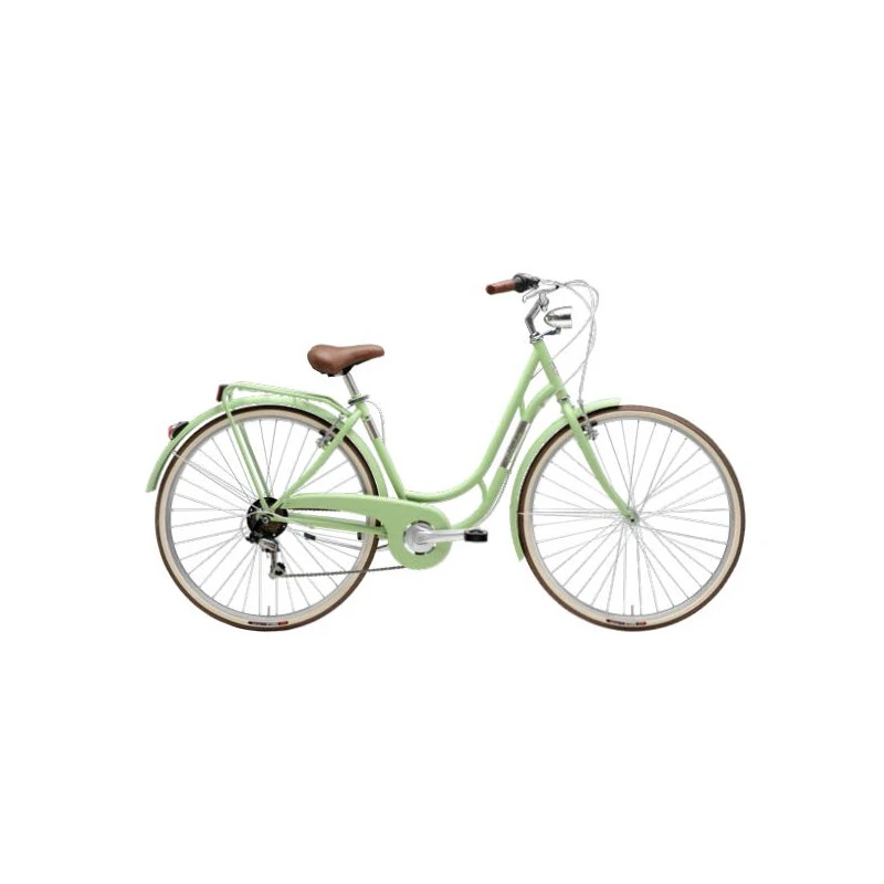 1. Bicicleta Adriatica Danish Lady 6v 28 Verde 48 cm