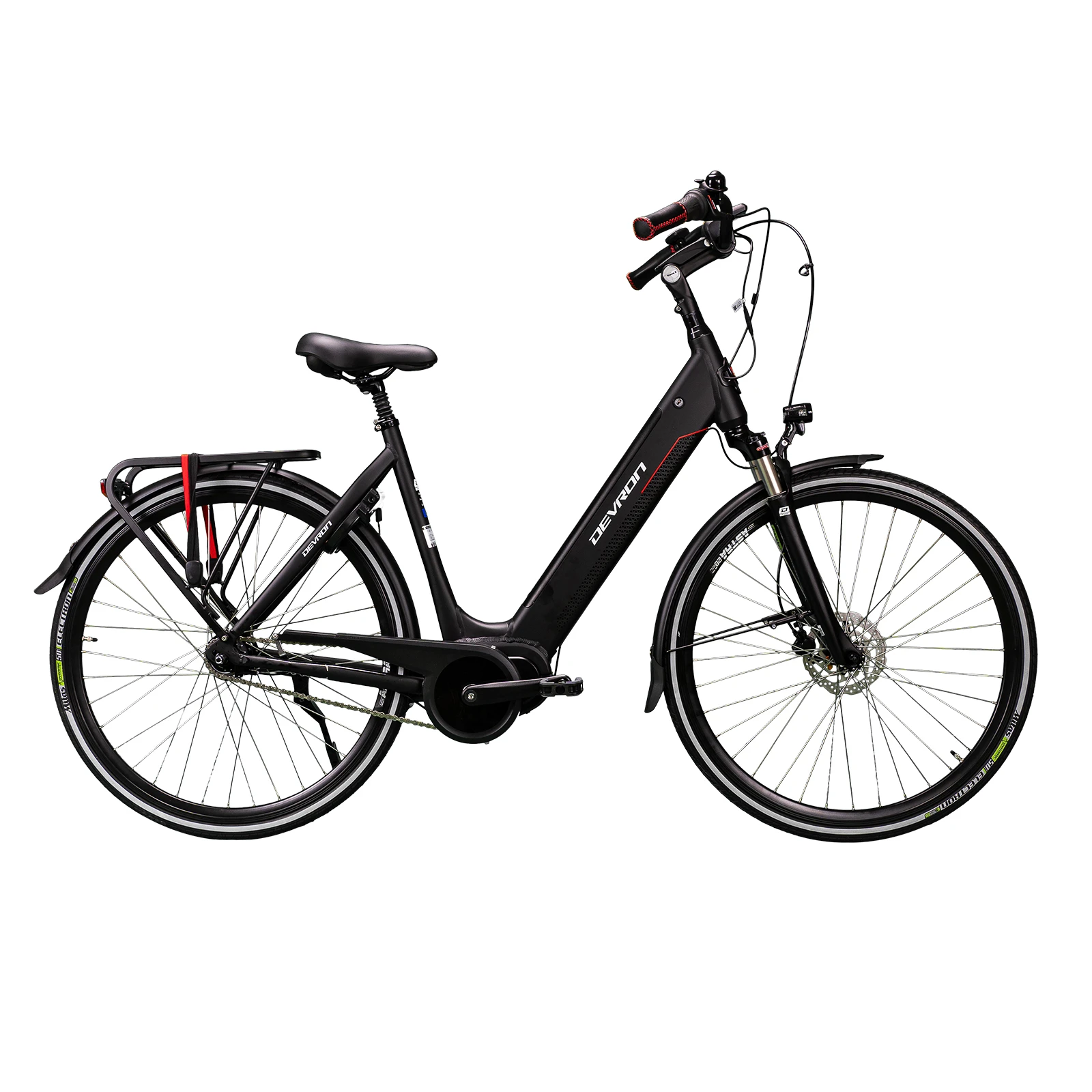 1. Bicicleta Electrica Devron 28426AC - 28 Inch, XL, Negru