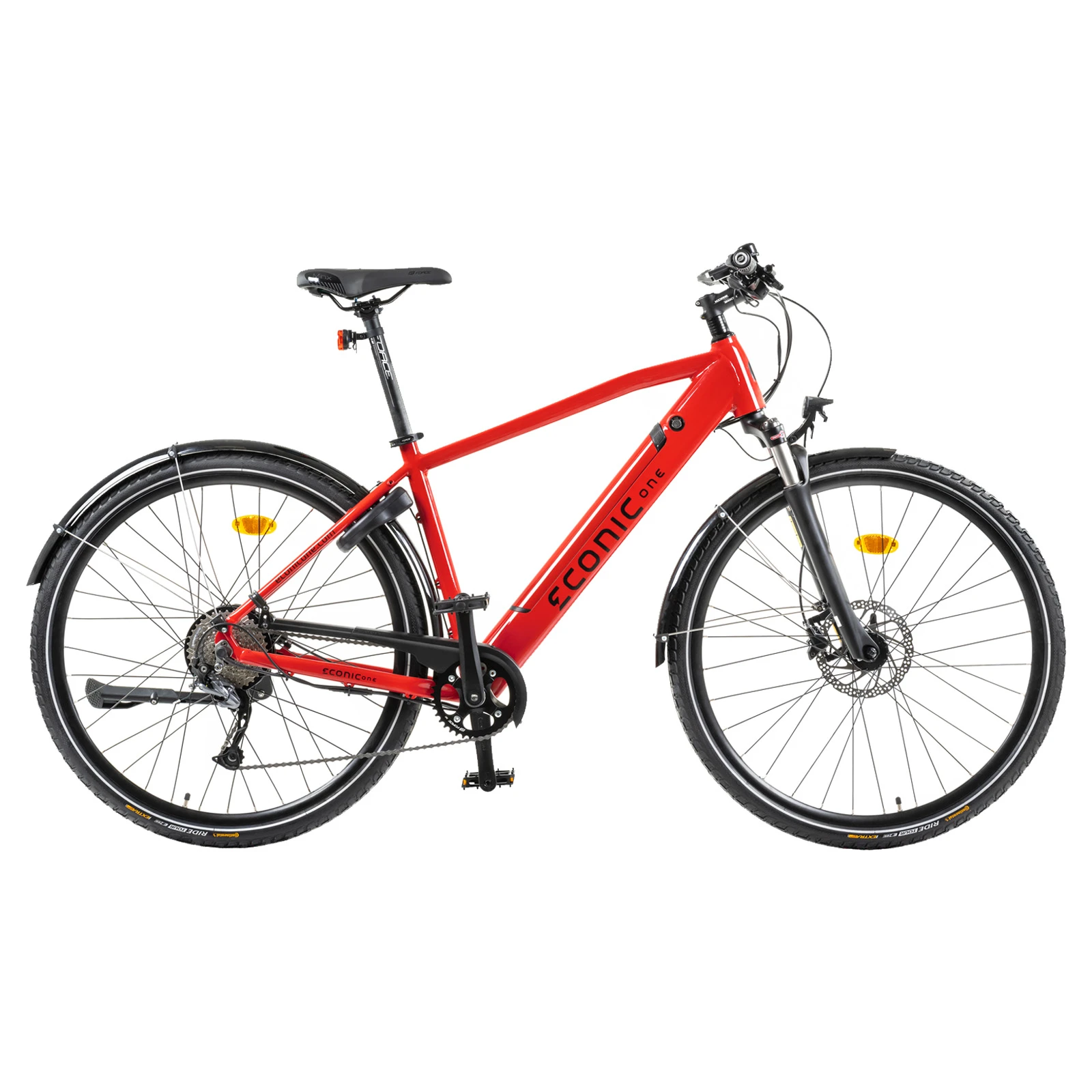 1. Bicicleta Electrica Econic One Smart Urban - 28 Inch, M, Rosu