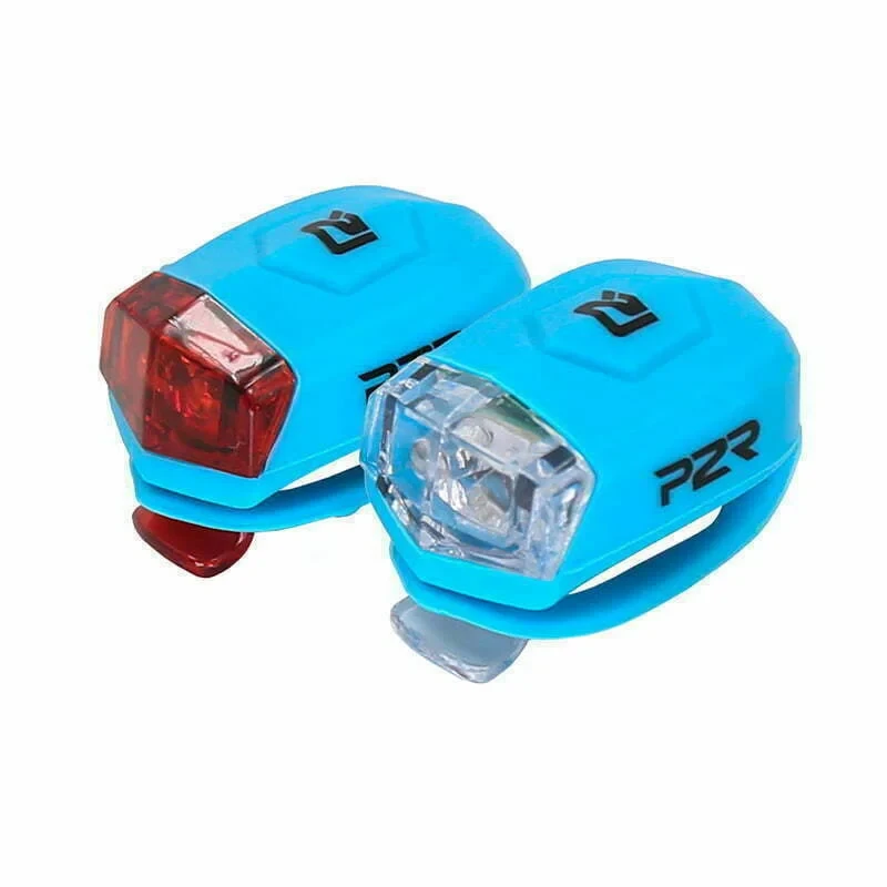 Set Lumini Bicicleta P2R Freyo - Albastru deschis - 113309