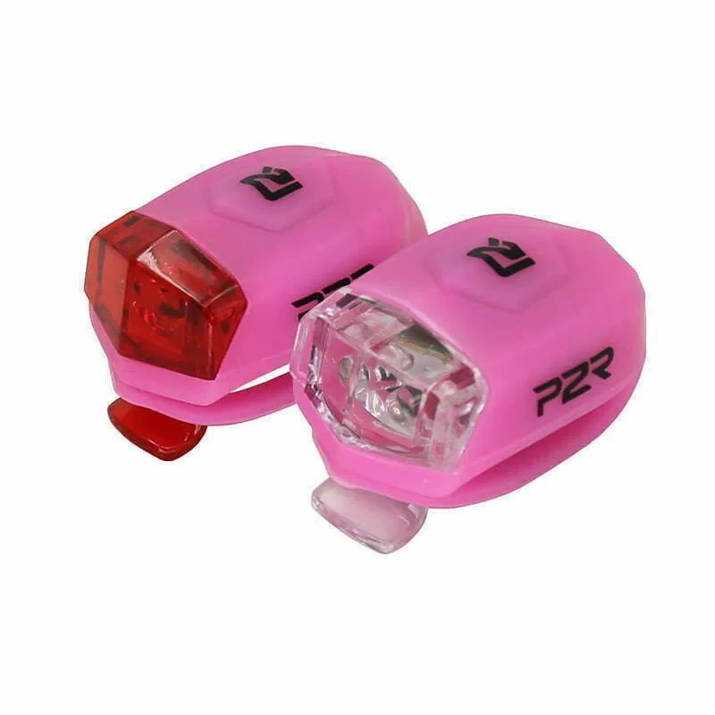 Set Lumini Bicicleta P2R Freyo - Roz - 141014
