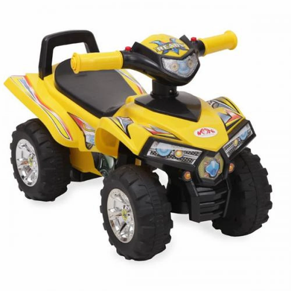 1. ATV pentru copii de impins Moni 551, Galben